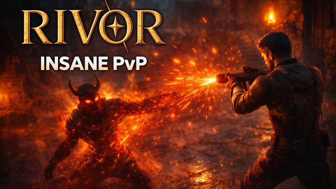 RIVOR Gameplay - New PvP/PvE Battle Royale Experience