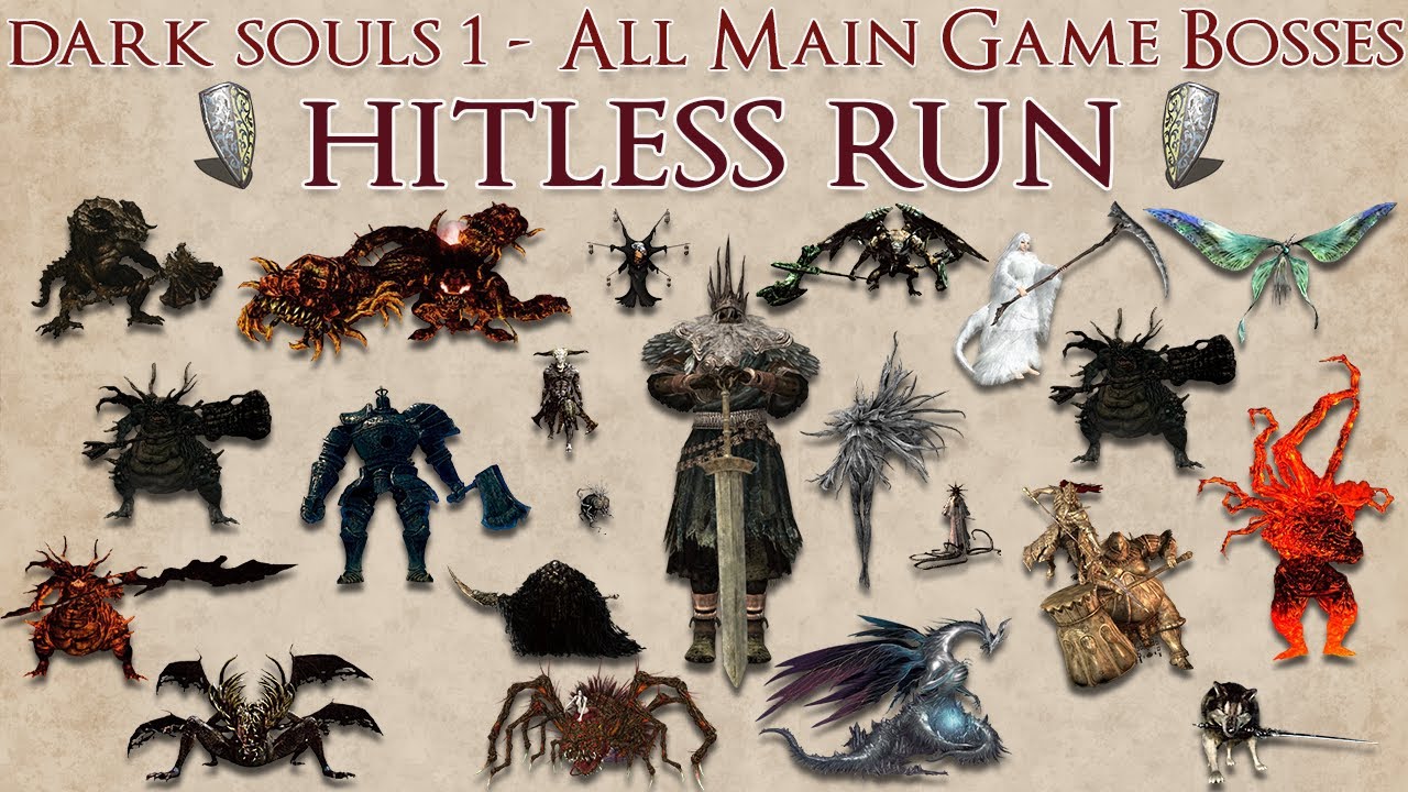 DARK SOULS | No-Hit | Deathless | All Main Game Bosses