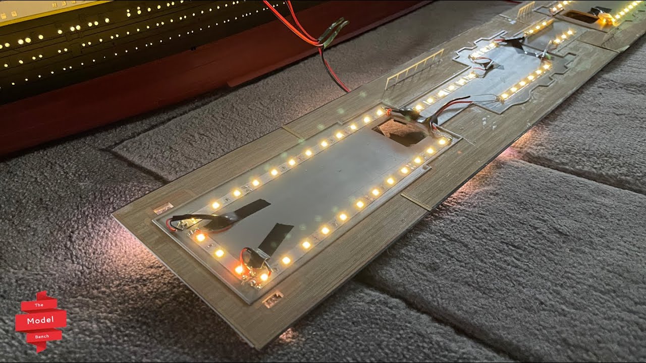 Trumpeter Titanic 1:200: A Deck. #titanic #titanicmodel #modelbuilding