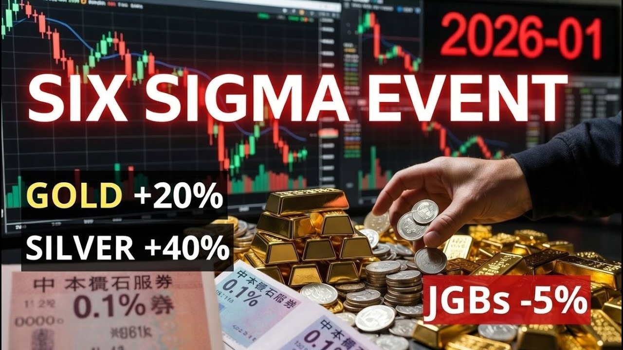 Gold Up 23% in January 2026: Six Sigma Chaos Hits Marke