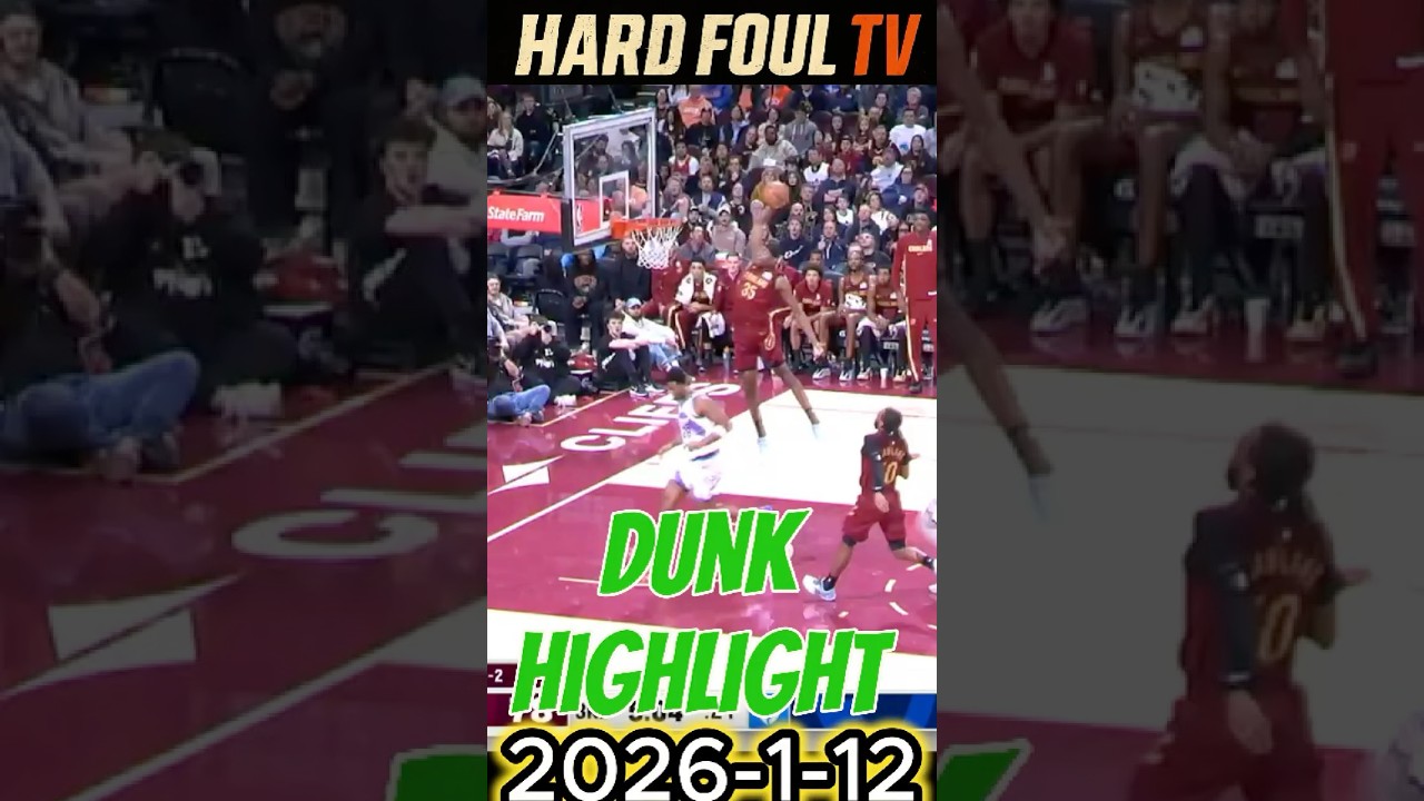 NBA Top Dunks Highlight 2026-1-12 