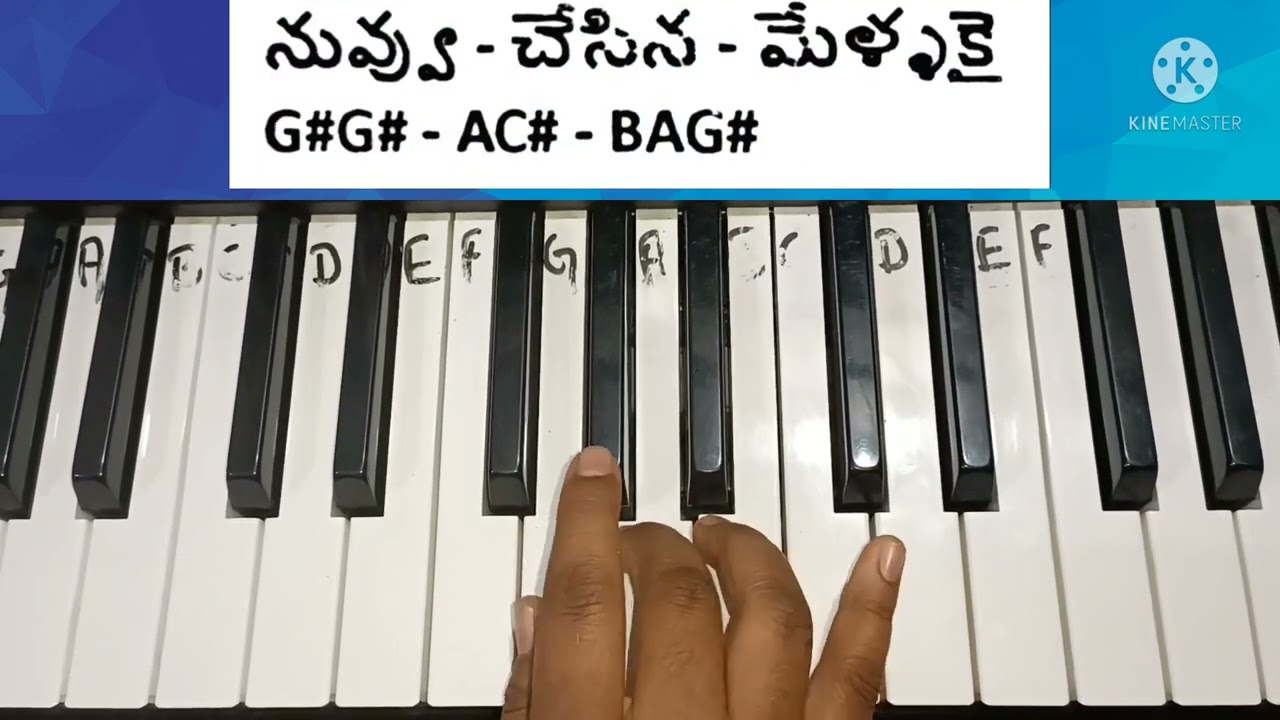 How to play Lekkinchaleni sthothramul song in piano casio CT - X9.