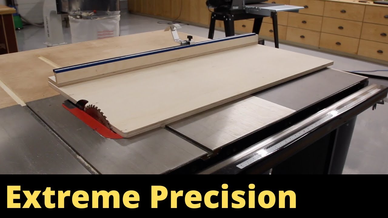 Extreme precision Crosscut Sled