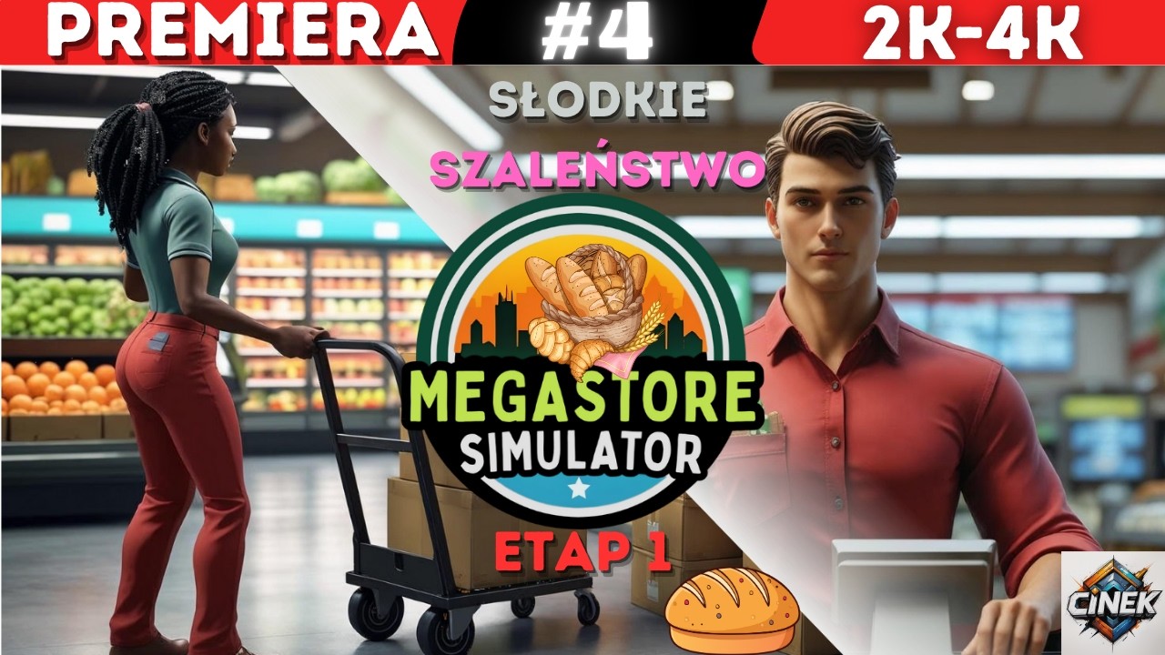 SŁODKIE SZALEŃSTWO🫓🥯 🐻MEGASTORE SIMULATOR #4 #symulator #simulator #gameplay #letsplay #games