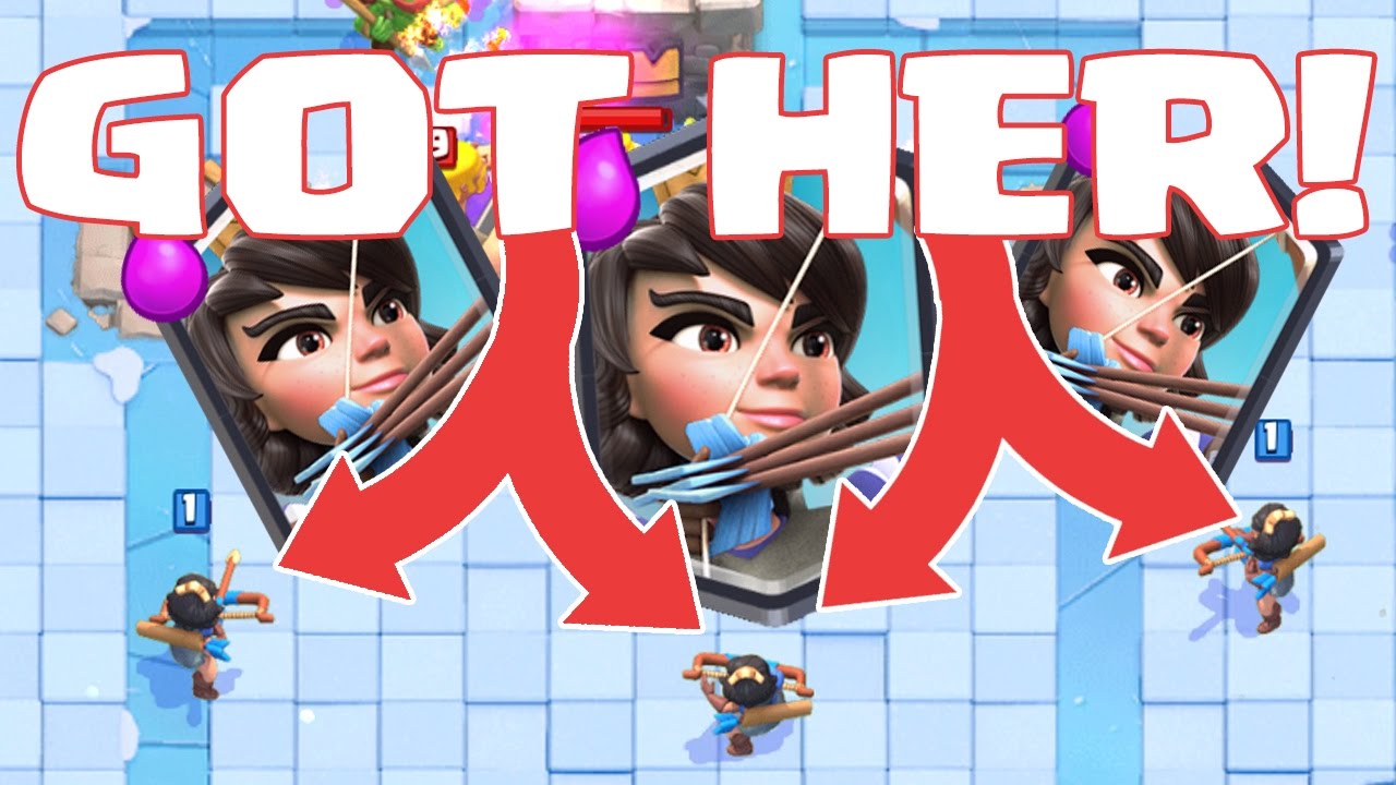 Clash Royale - Arrow Bait Deck (Princess Deck)! AND Giant Chest and Epic Chest Opening!