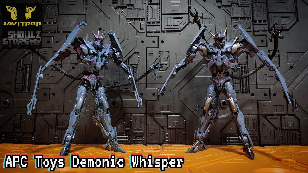 Review Transformers APC Toys Demoic Whisper TFP Soundwave 2.0 Version Prime RID Javitron Show.z stor
