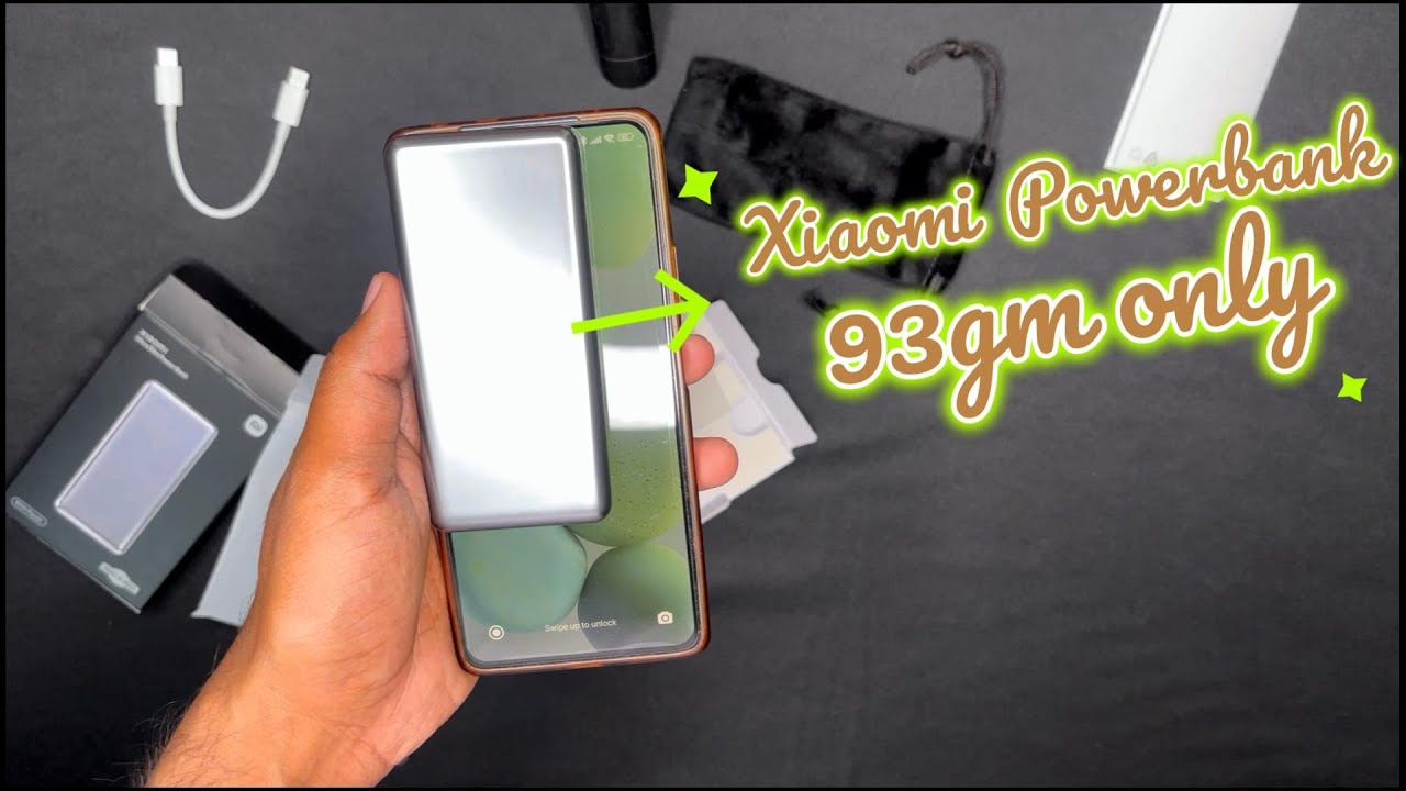 Xiaomi Ultra Slim Powerbank Unboxing | Galaxy For Tech