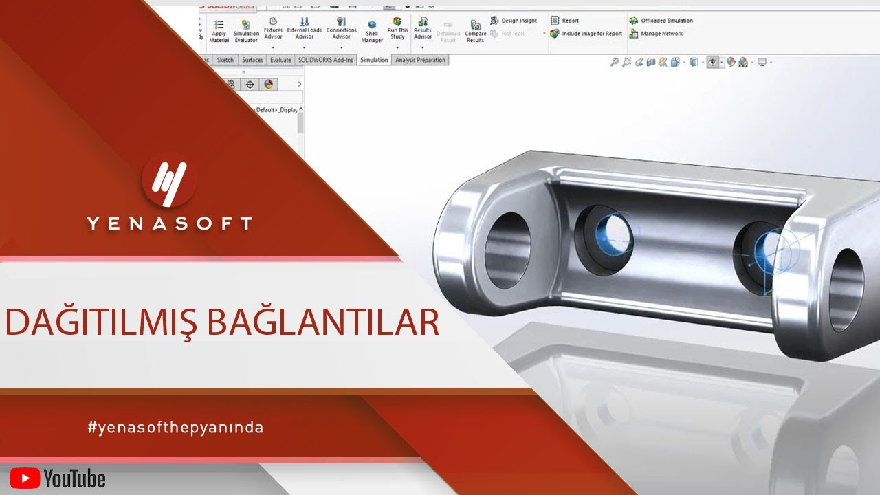 SOLIDWORKS 2020 Yenilikleri-Dağıtılmış Bağlantılar