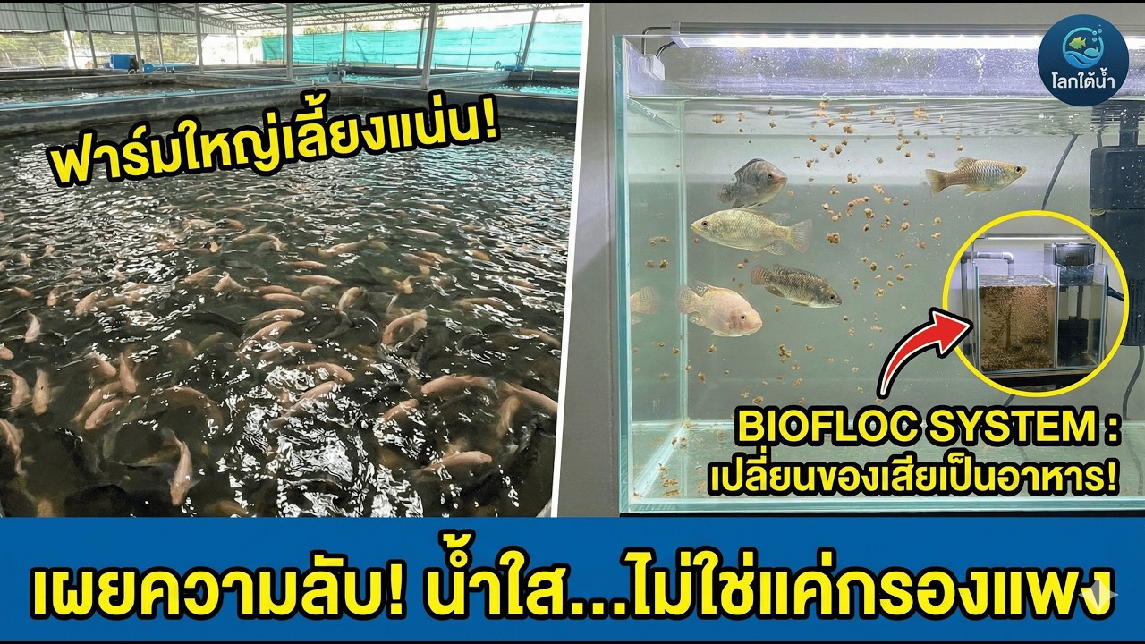 Biofloc เคล็ดลับ 