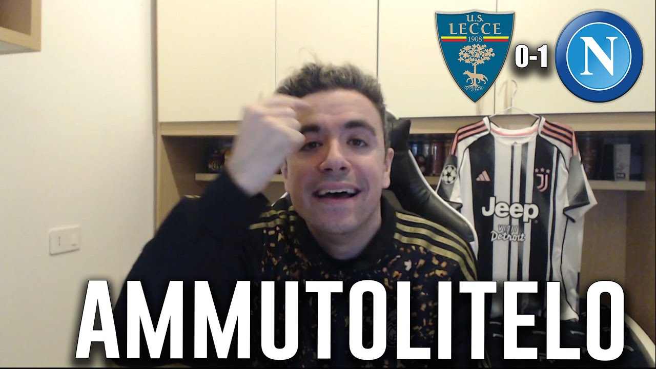 TOGLIETE IL VINO A BEPPE BERGOMI! ACCENDI LA TELEVISIONE! Lecce Napoli 0-1