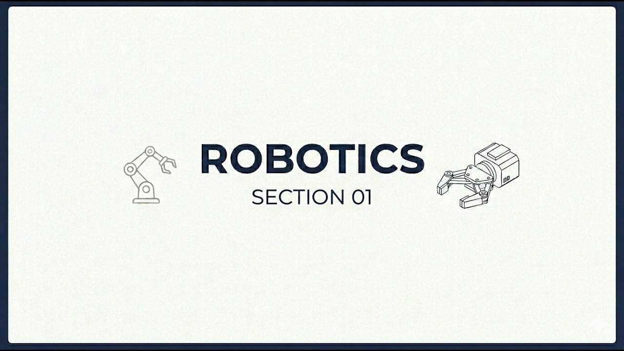 Robotics | Tutorial 1