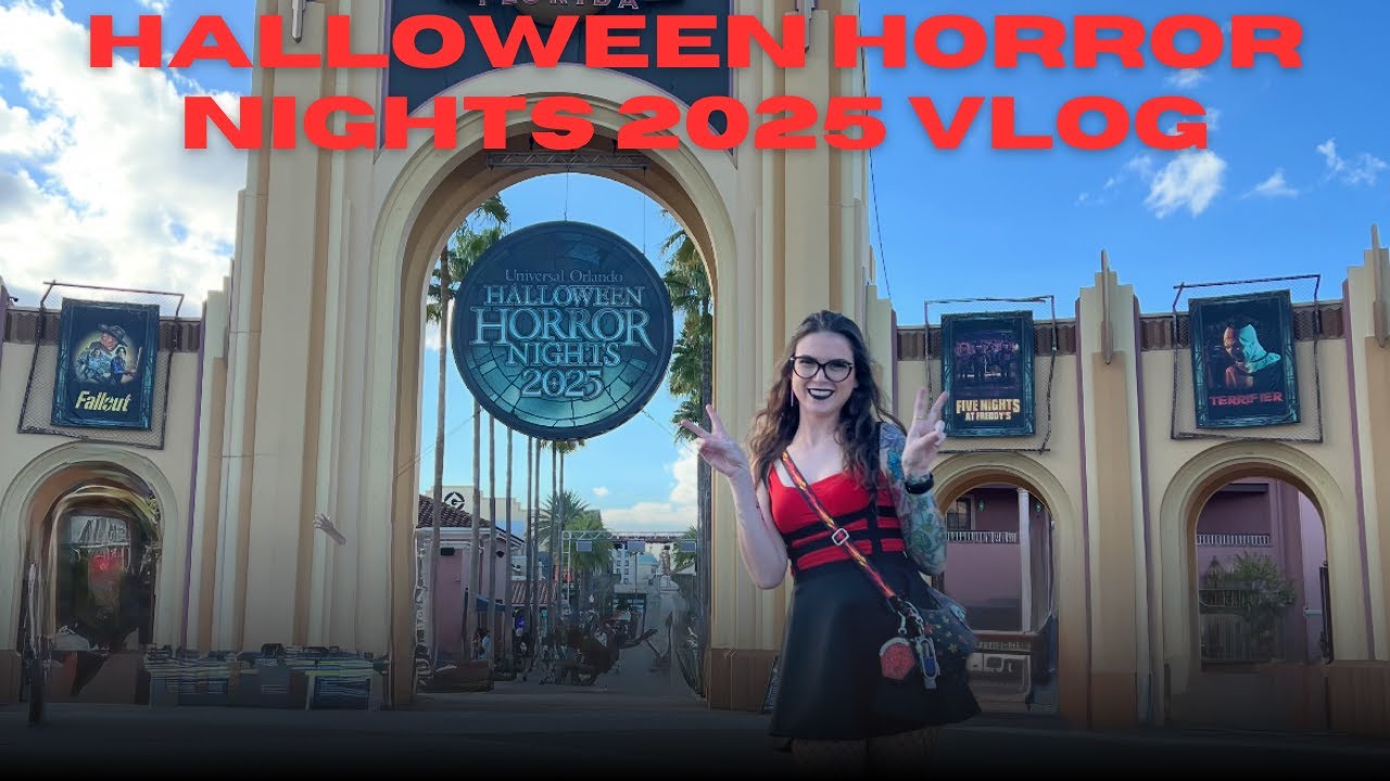 Halloween Horror Nights Vlog - 2025