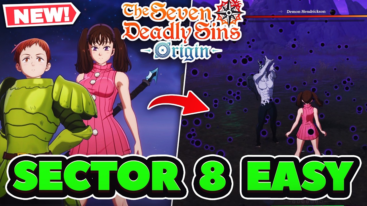 DIANE & KING SECTOR 8 3 STAR CLEAR! How To Beat Timespace Junction 8 GUIDE! | 7DS: Origin