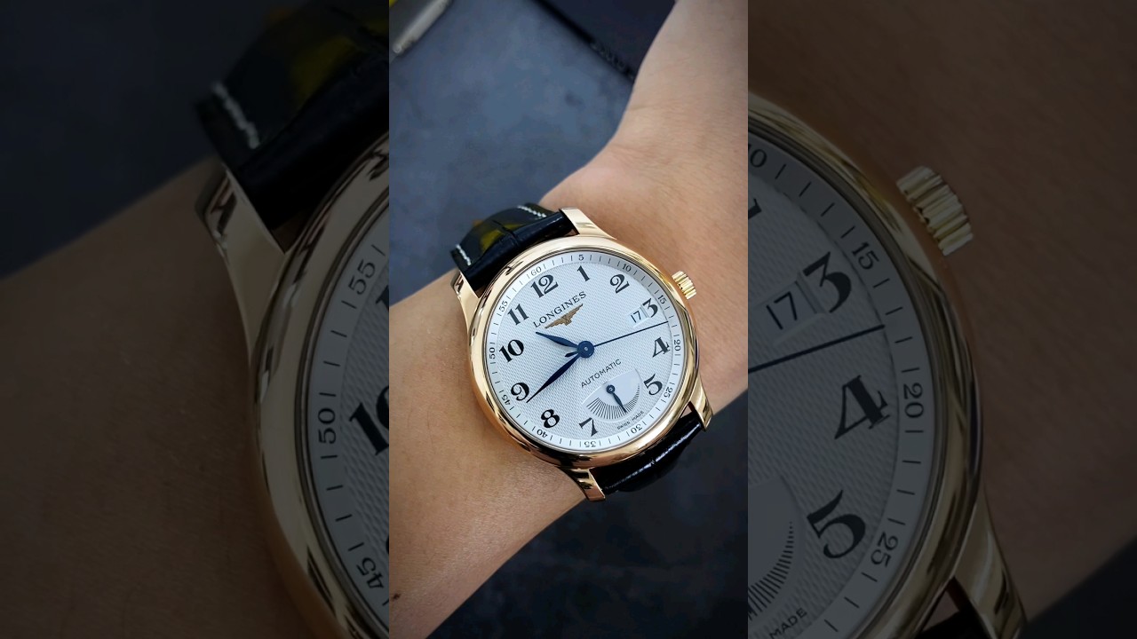 [LONGINES USED] LONGINES MASTER COLLECTION 18K ROSE GOLD L2.708.8.78.3 qua sử dụng #watch #longines
