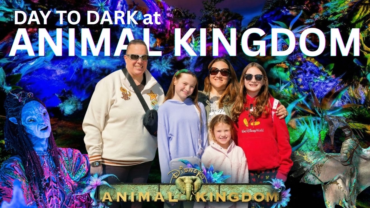 Animal Kingdom Day to Night | Day 1 Celebrating a Birthday at Disney World