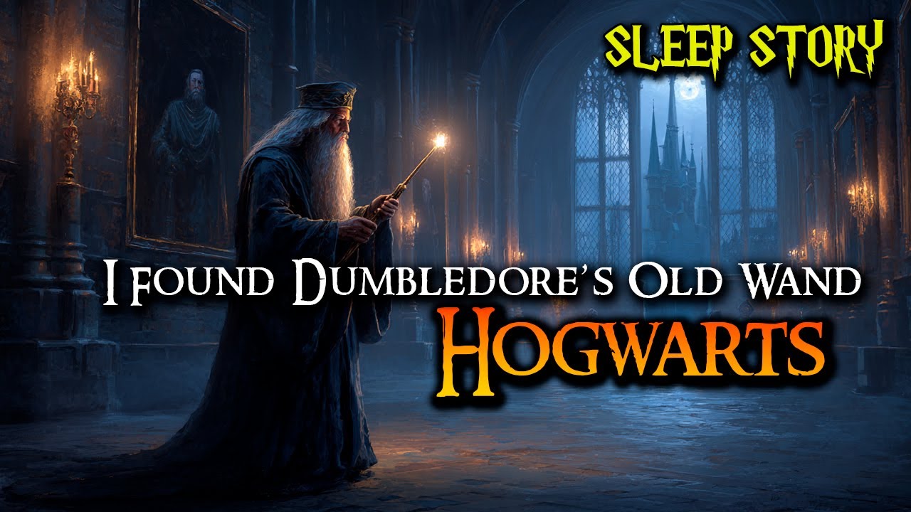 HOGWARTS: I Found Dumbledore’s Old Wand  | AMSR Bedtime Story