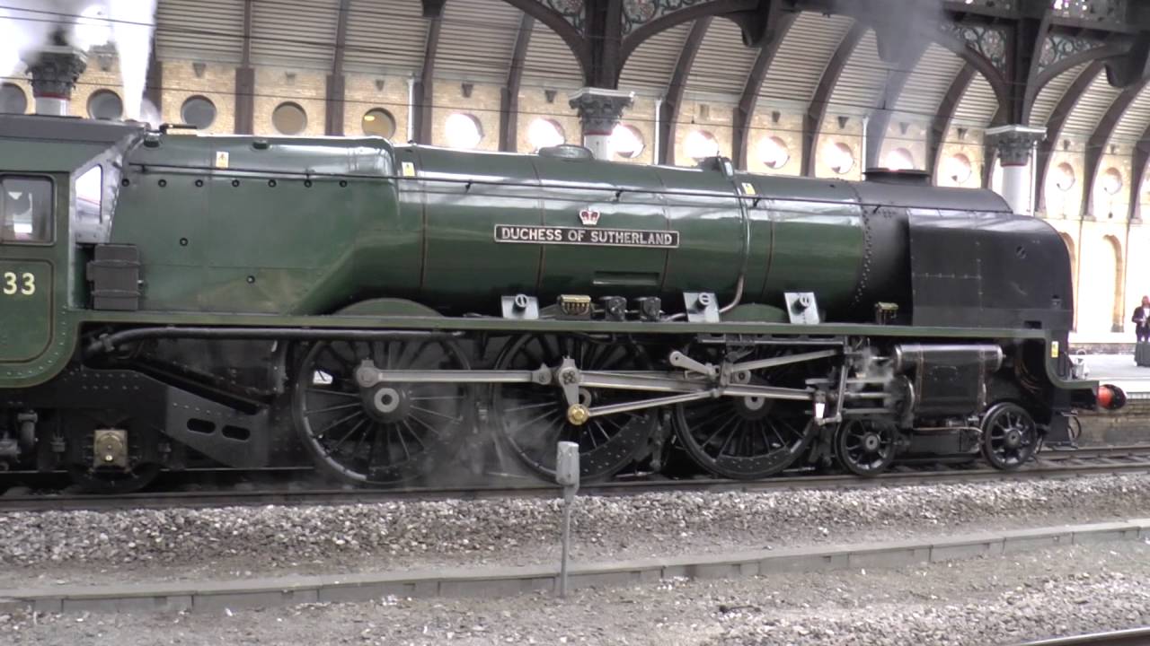 46233 Duchess of Sutherland at York.