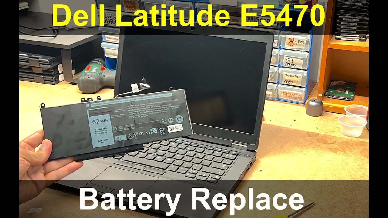 Dell Latitude E5470 | Battery Replacement