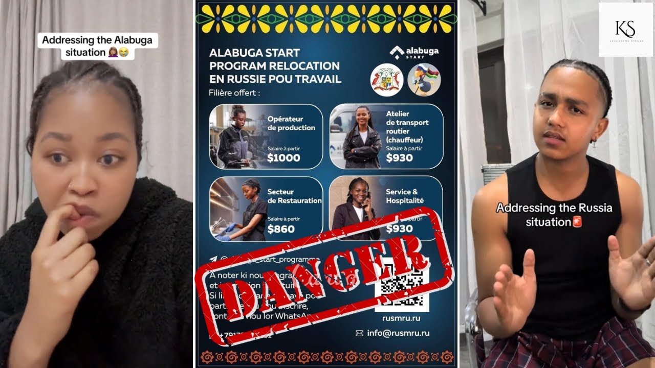 Did SA Influencers Help Promote a Russian Human Trafficking Scheme? 😱 (Seemah & Sasha Apology)
