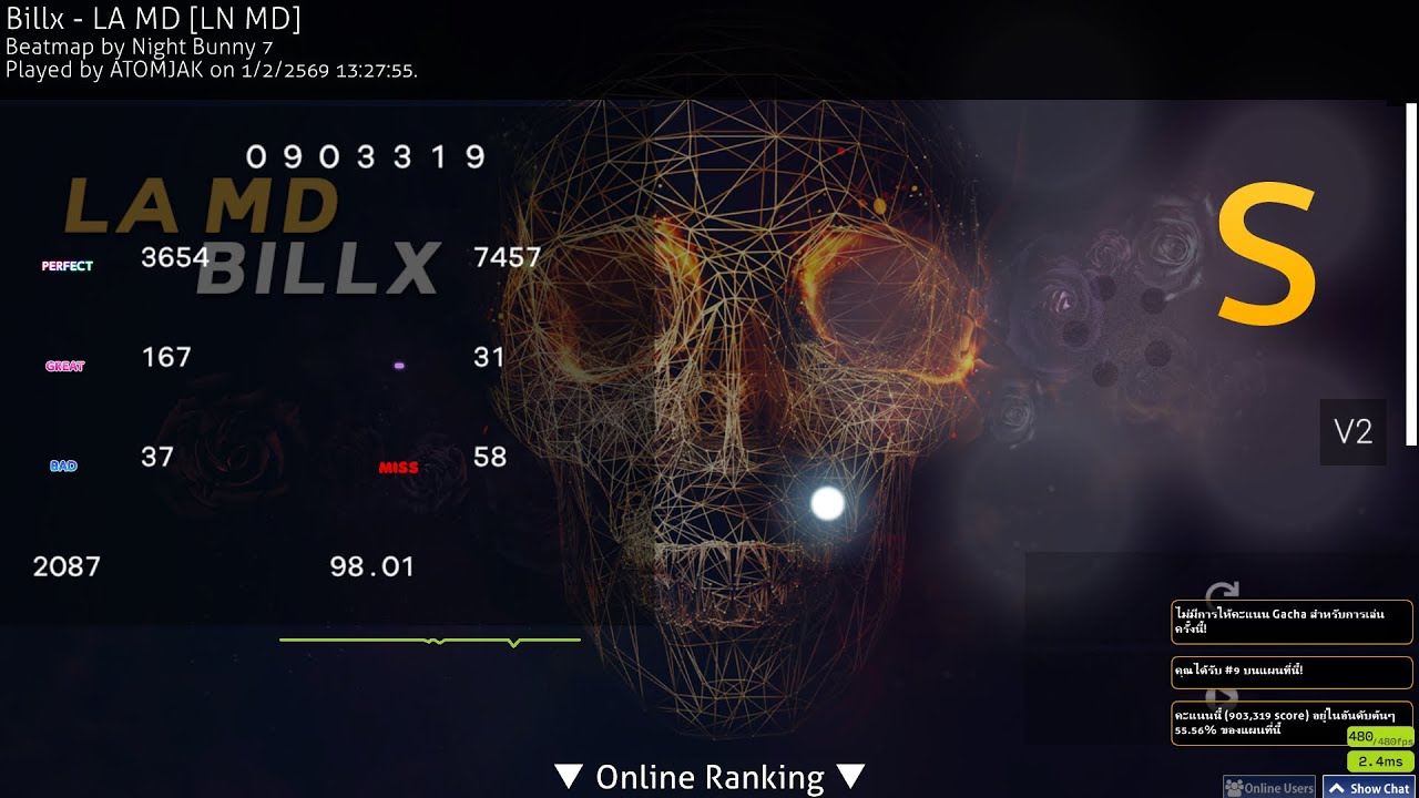 LA MD OD 0 Acc 98.01%
