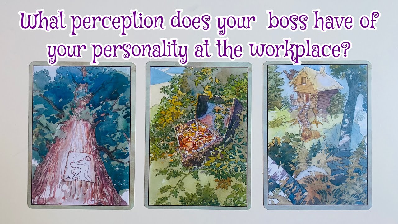 🦉What your BOSS/TEACHER thinks 👁️ What perception S/He has of your personality
