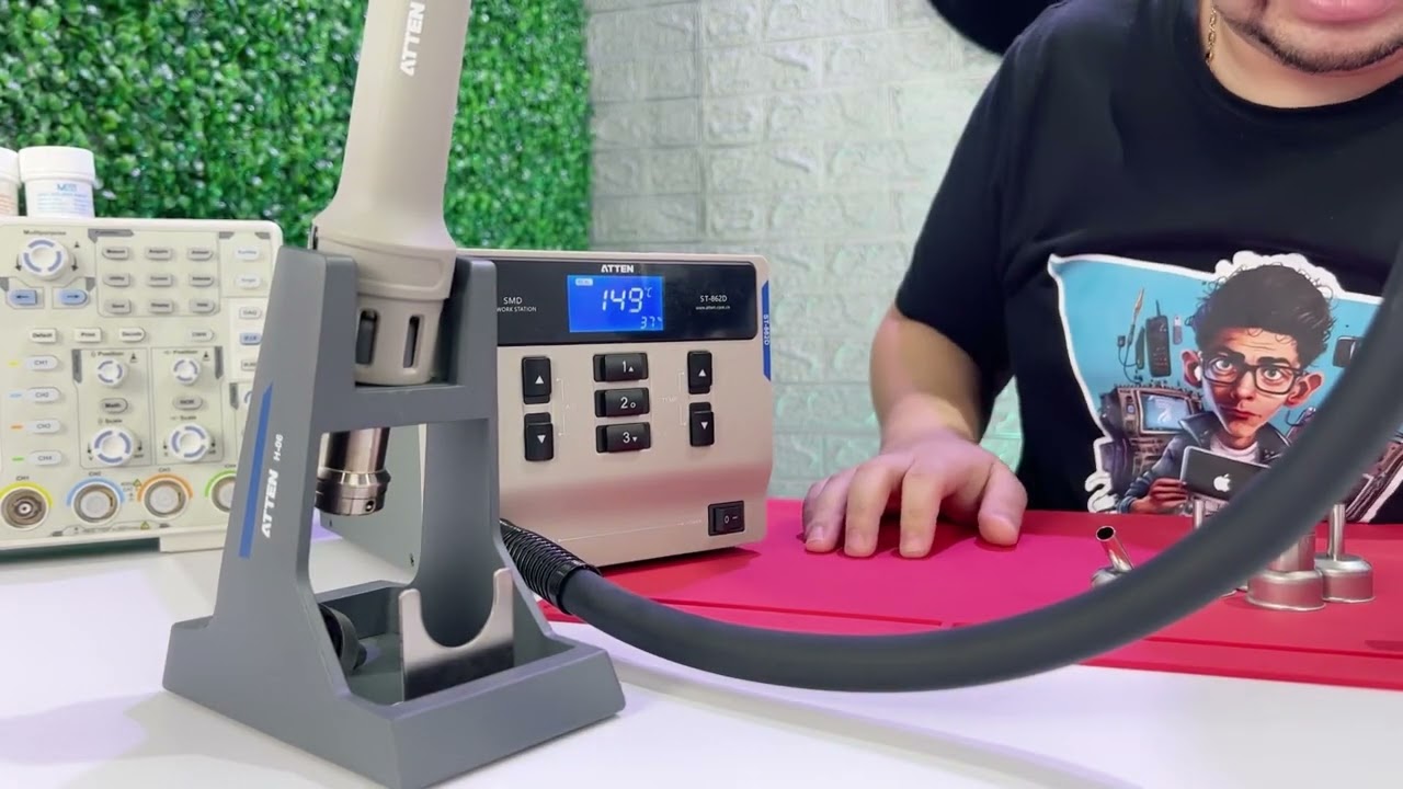 ATTEN ST862D Review, Calibración , Uso