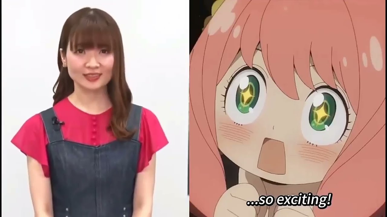 Anya voice actor spyxfamily - Waku Waku