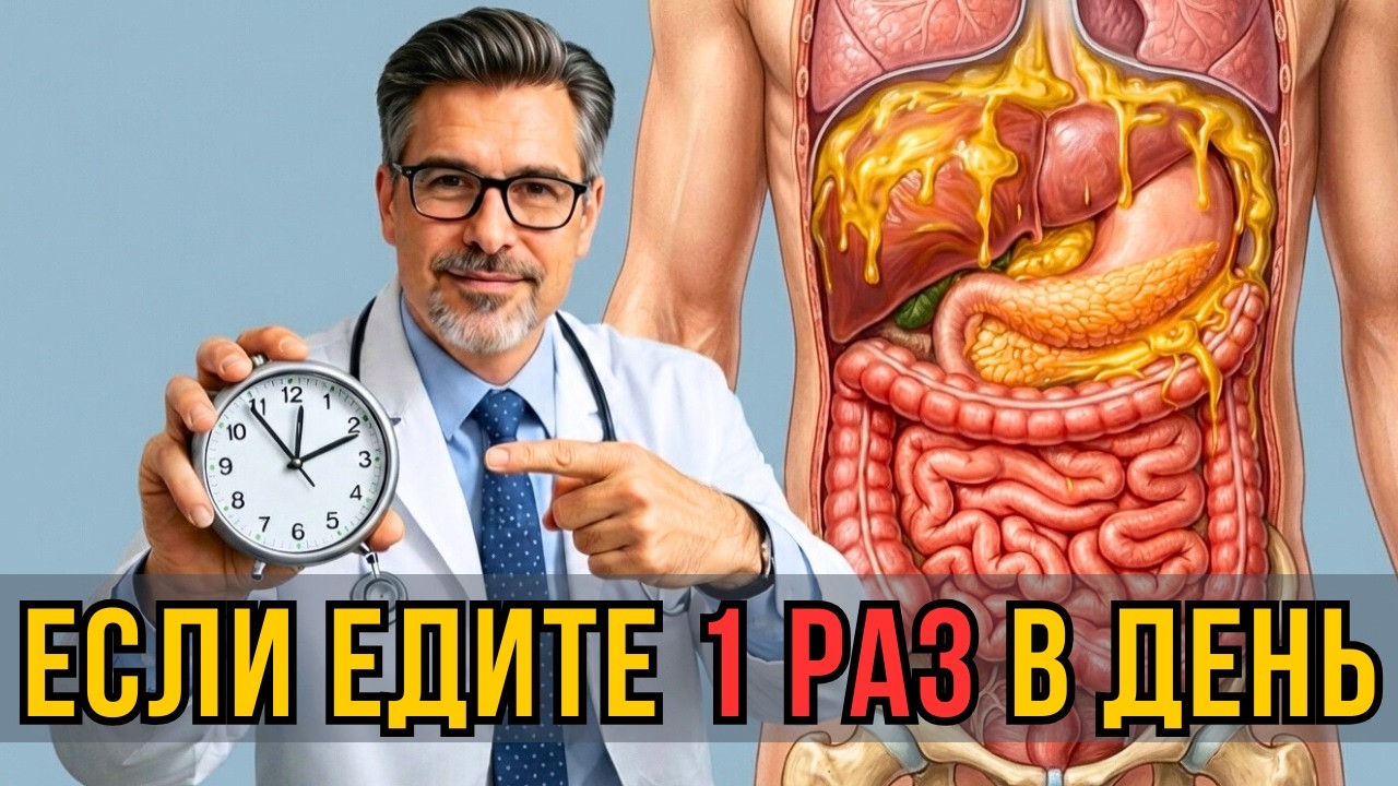 Что происходит с телом, если есть 1 РАЗ в день (ПО ЧАСАМ) ⏱️ интервальное голодание