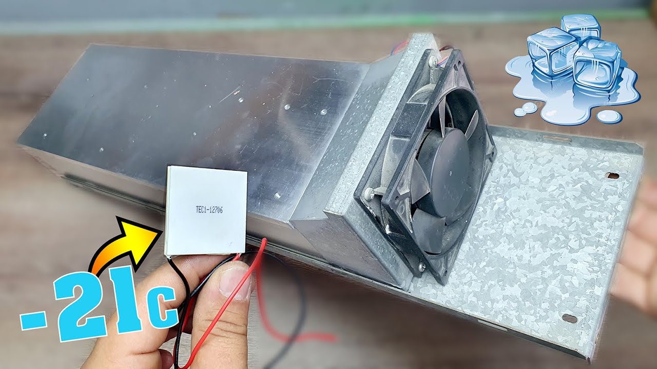 A Single Peltier in a Giant Heatsink: Surprising! 🔥❄️- Dev Soğutucuya Tek Peltier: Sonuç Şaşırtıcı!