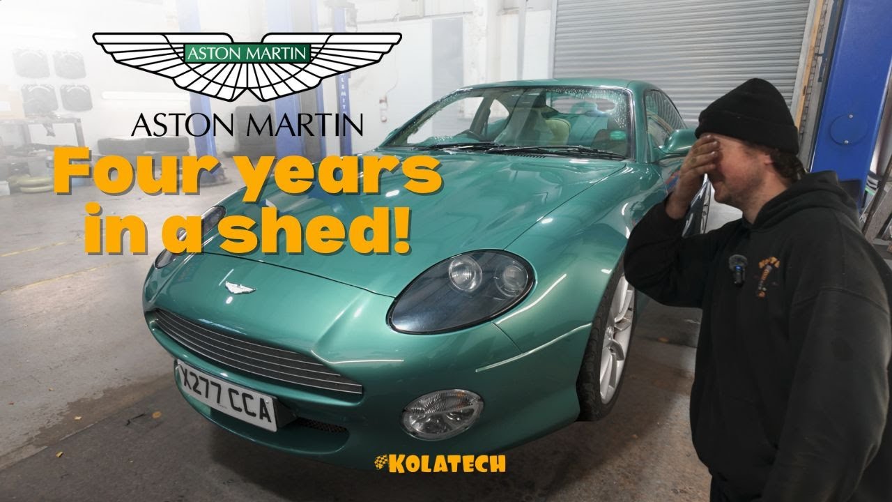 Aston Martin DB7 V12 Vantage Revival | 4 года в сарае... пора на техосмотр!