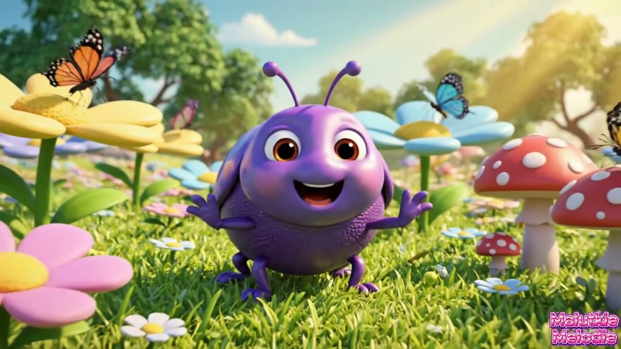 Żuczek Zuch  💜🪲 | Wesoła Piosenka dla Dzieci | Taniec i Zabawa