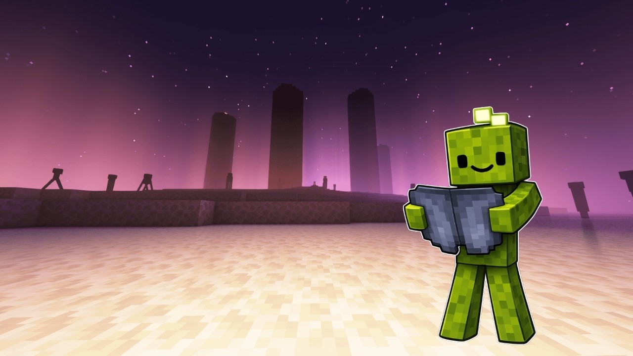 Op zoek naar een ELYTRA in de END…