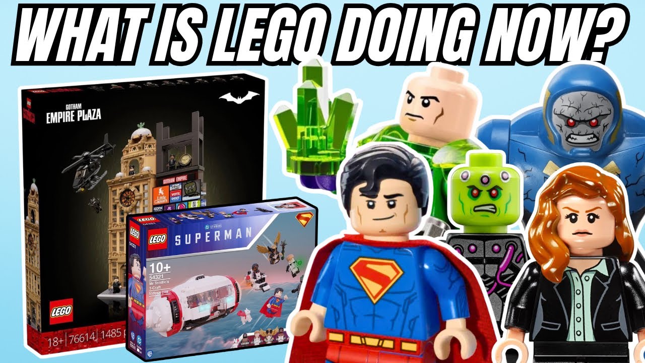 МЫ ВЕРНУЛИСЬ! НОВЫЕ СЛУХИ ОБ УТЕЧКЕ LEGO DC 2027! (Daily Planet!..)