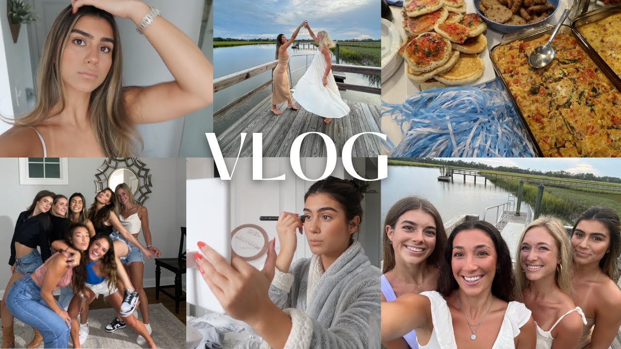 weekend at unc!! | VLOG | gamday + girls trip to Kiawah