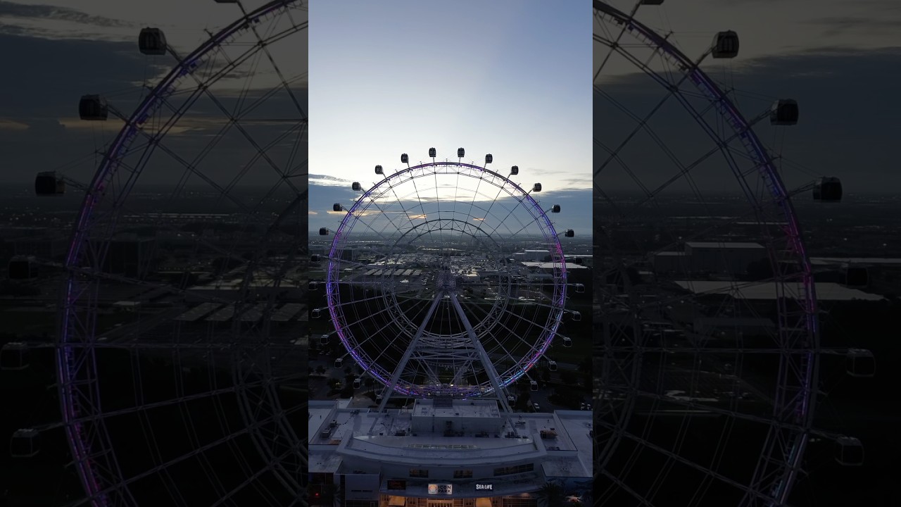 Good morning Orlando #orlando #starflyer #orlandoeye
