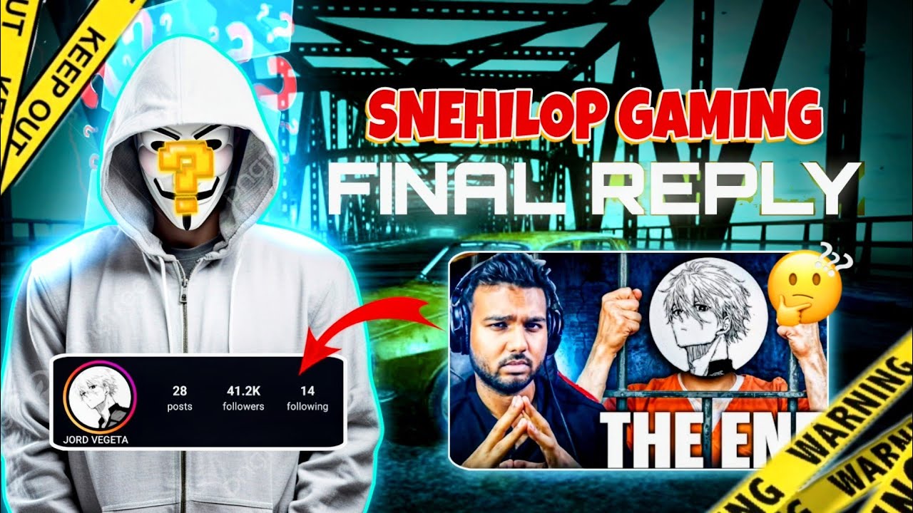 Final Reply Of SnehilOp Gaming Proved H@ckér Jord vegeta Again Exposed Use aimbot H@ck User | BGMI |