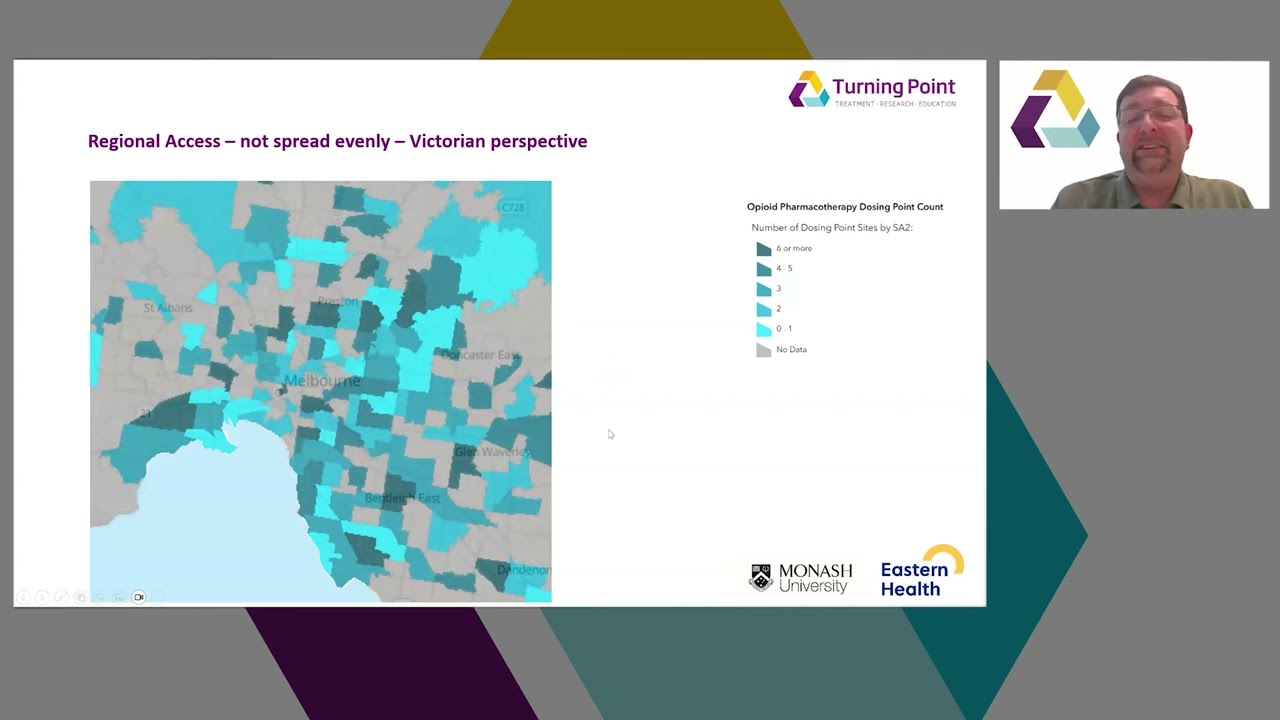 The Pharmacy is how far away? Managing opioid agonist treatment in regional Victoria
