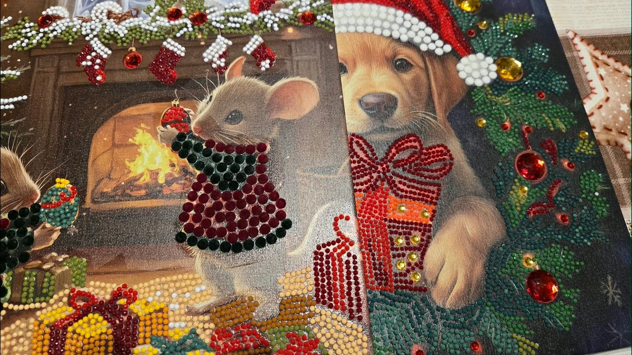 final diamant painting Noël 