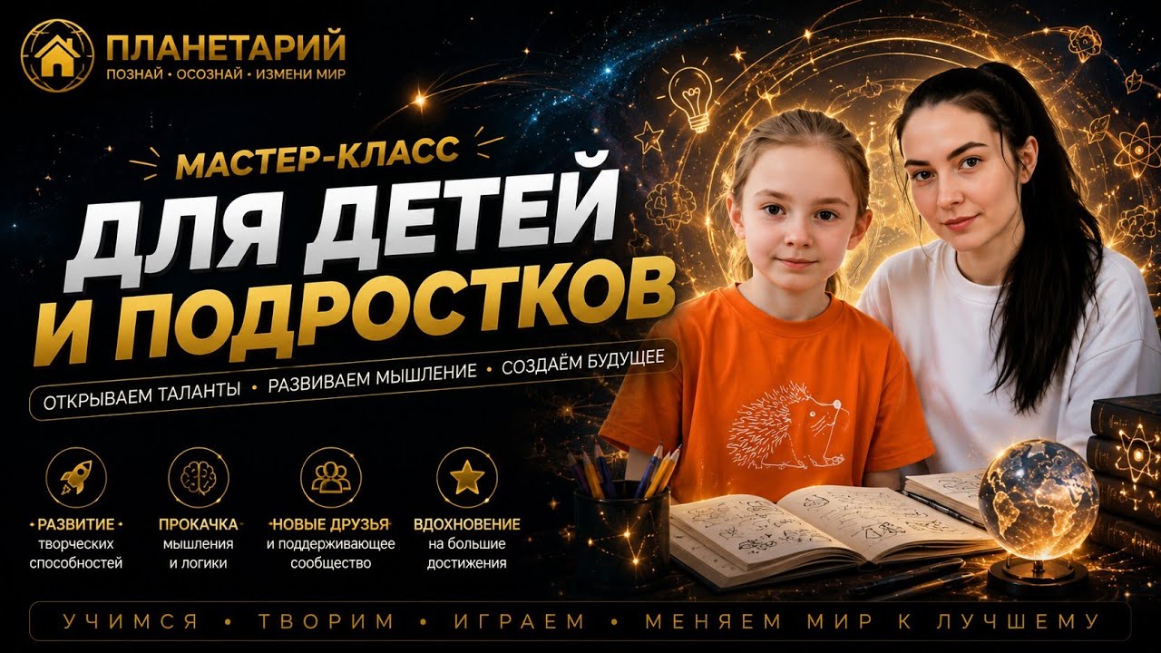 Мастер Класс Детей и Подростков