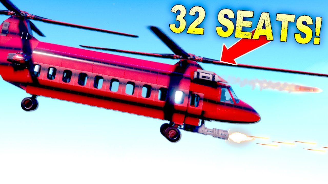 I Built a Passenger Chinook for the Ultimate Rescue Mission! [Trailmakers Airborne 6]
