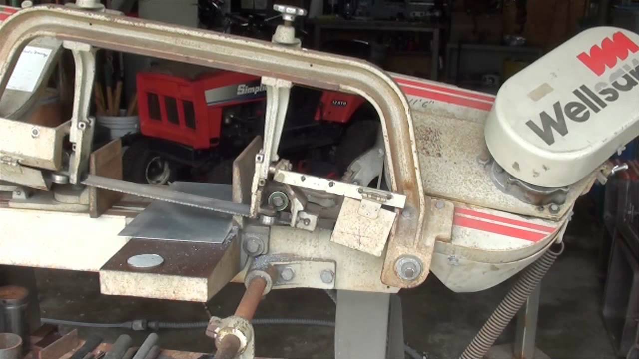 Machine Shop Tips #40 Part 1 Horizontal Bandsaw tubalcain