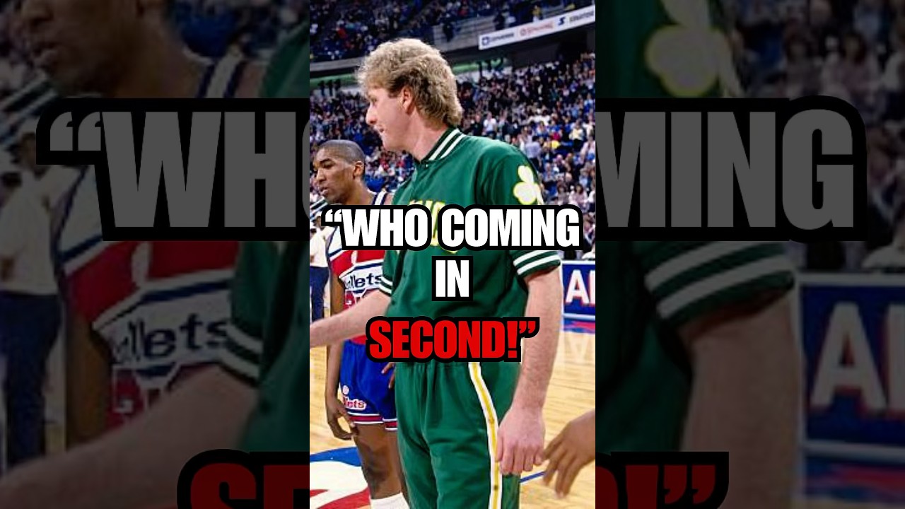 Craig Hodges tells a Larry Bird TRASH TALK story about the 3 point contest! 🔥 #shorts