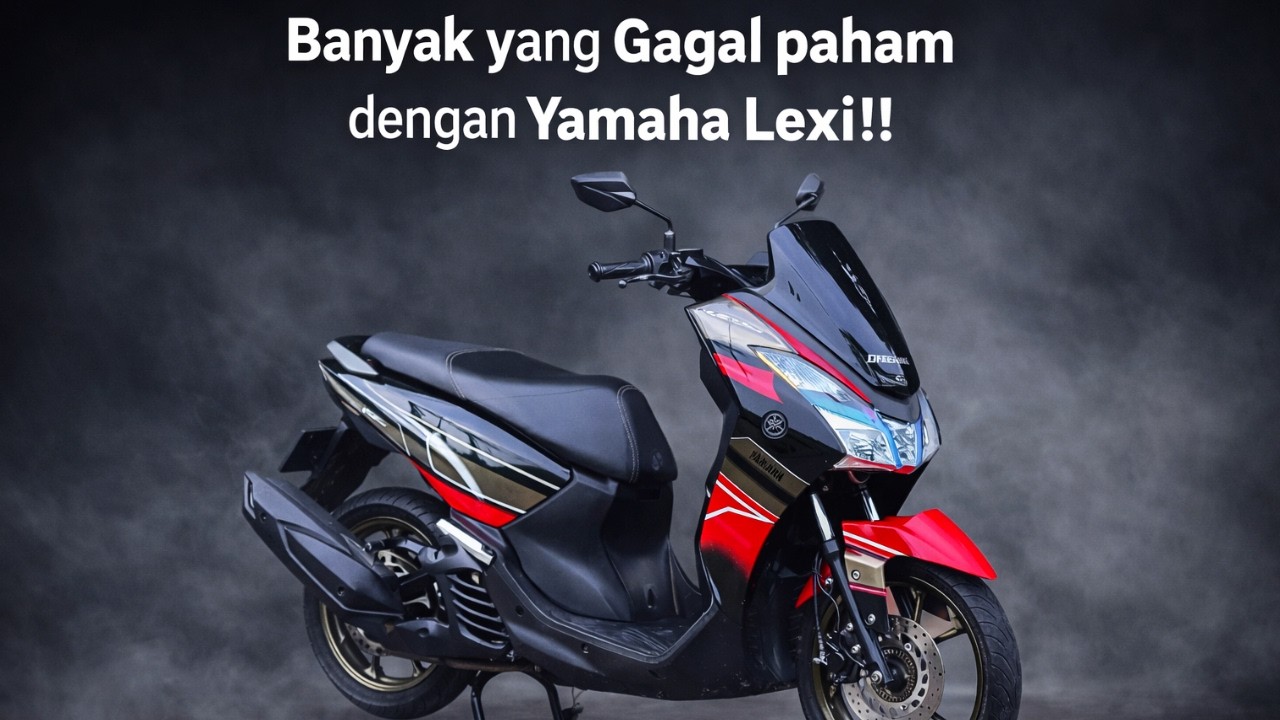 Sampai dibilang Produk Gagal !! Banyak yang salah Paham dengan motor ini !! Yamaha Lexi 125