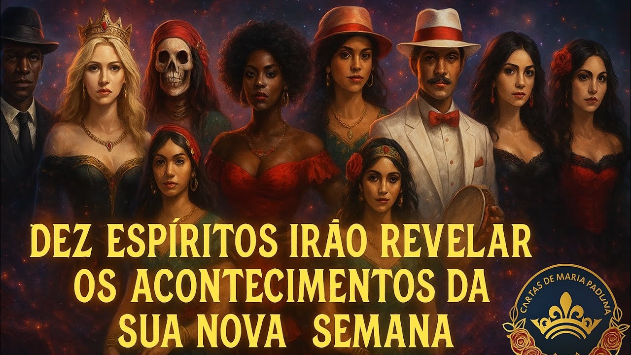 DEZ ESPÍRITOS IRÃO REVELAR OS ACONTECIMENTOS DA SUA NOVA SEMANA