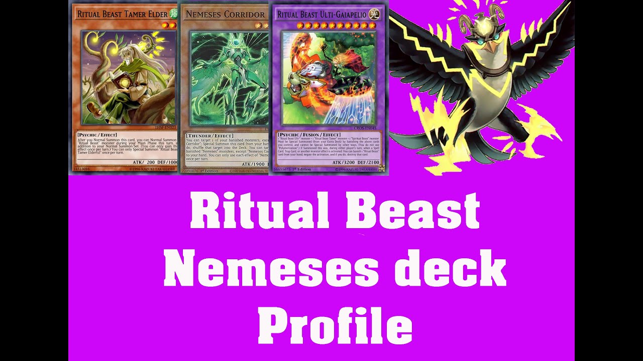 Ritual Beast Nemesis deck profile June 2020