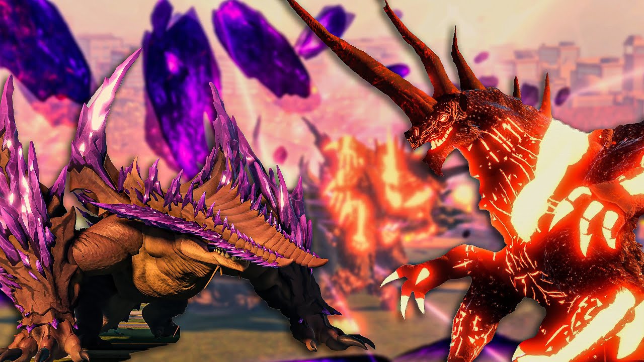 Stormlord Morkage Vs Thermo Incineros Epic Battle | Roblox Kaiju Universe