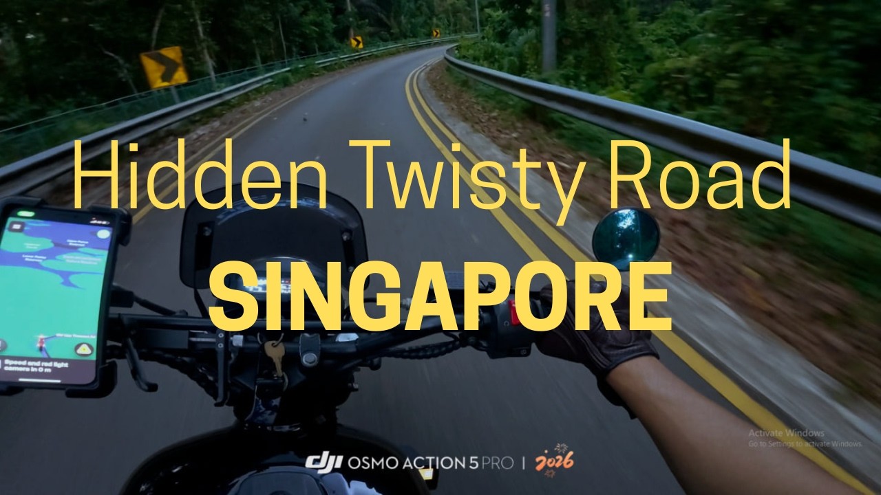 Valentine’s Day of a beginner rider in Singapore.. Kawasaki W175 | Episode 2 | [4K][RAW]
