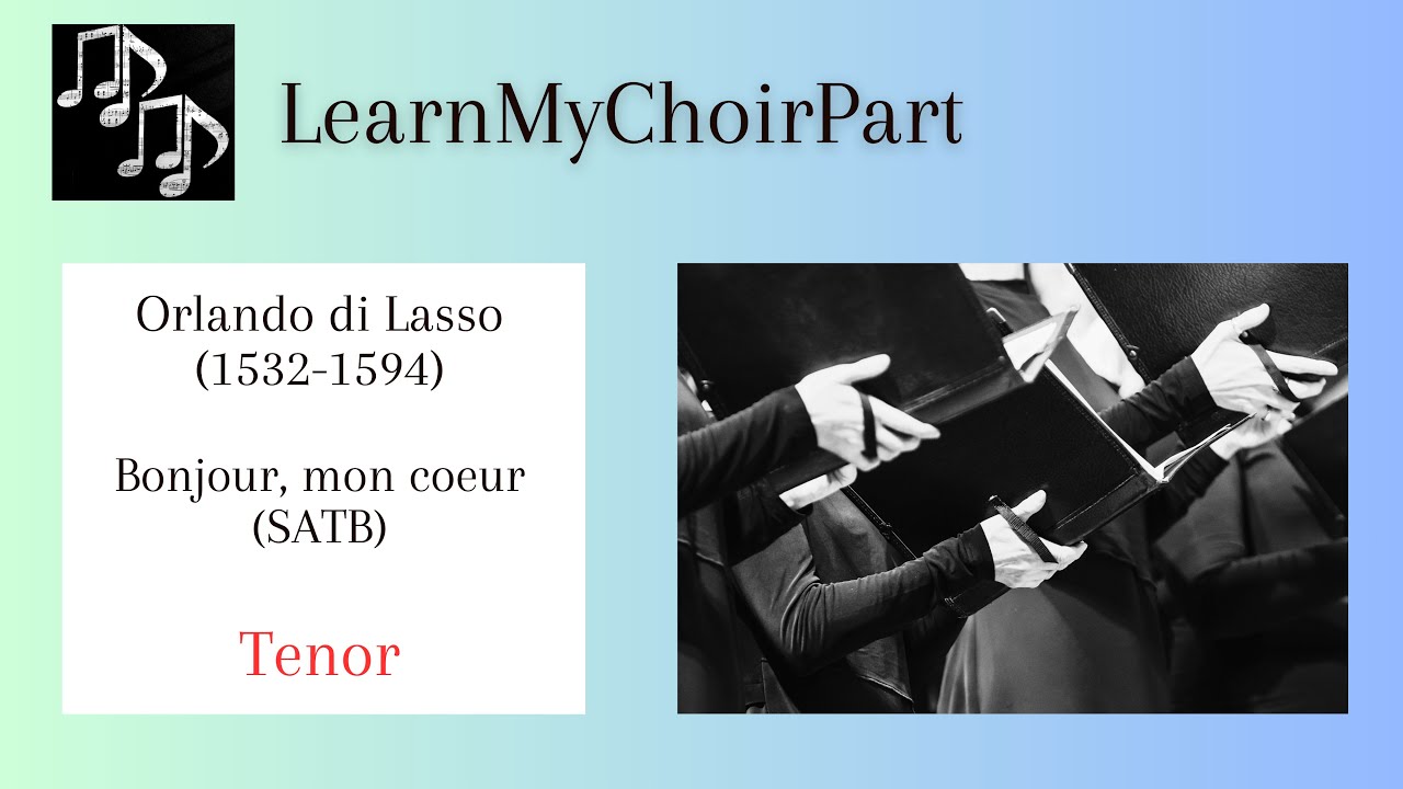 French Chanson - Orlando di Lasso - 
