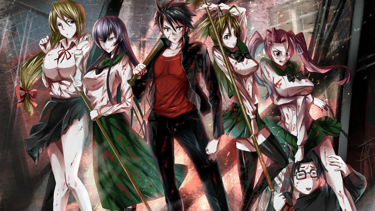 Highschool of the dead [AMV] - Twinkle twinkle little star [HD]