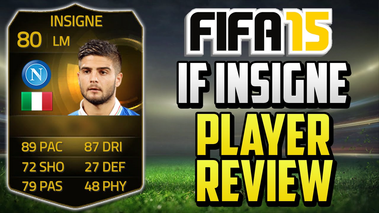 FIFA 15 IF Insigne Player Review (80) w/ In Game Stats & Gameplay - Fifa 15 Player Review